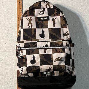 Fortnite Epic Games Multiplier Unisex Camo Standard Backpack
